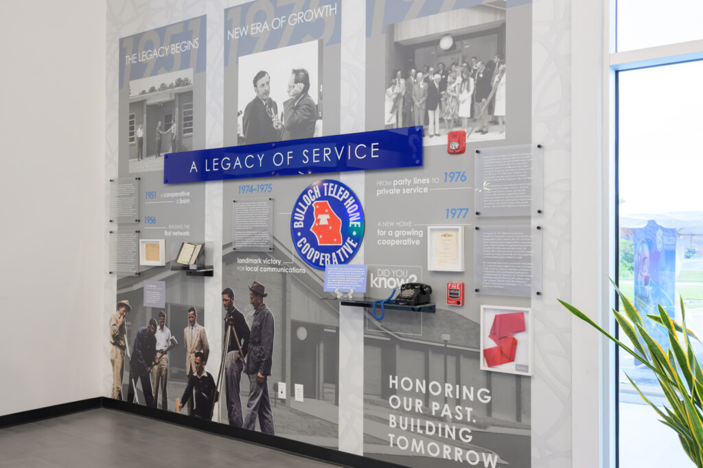 Bulloch Solutions/Bulloch Telephone Cooperative, celebrated 75 years of service to Bulloch County\.
